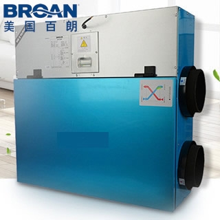 Broan美国百朗新风系统Smarto家用换气机室内PM2.5空气净化过滤器